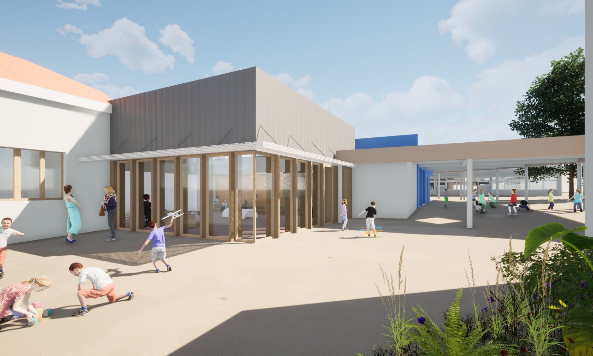 Rénovation du groupe scolaire de MEXY - photo 2
