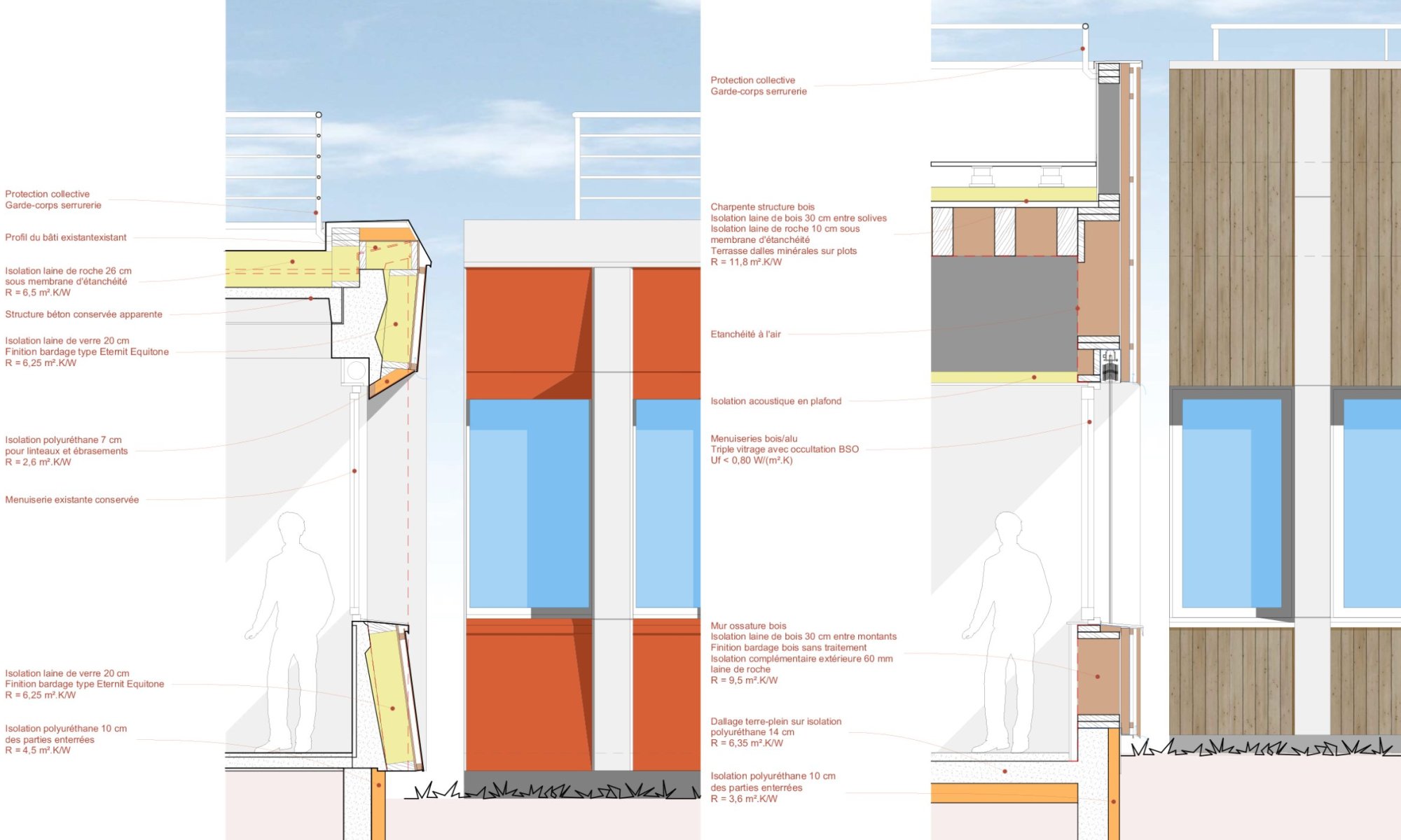 Concours pour l'extension et la resttructuration du collège Ch. Guérin - photo 2