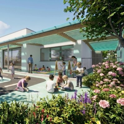 Réhabilitation énergétique, extension pour motricité et préau  du groupe scolaire - photo 2