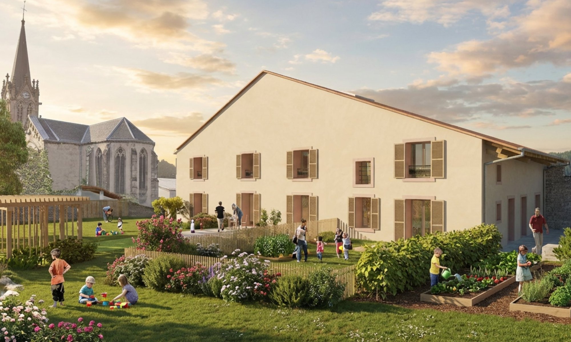 R&eacute;habilitation d'un ancien presbyt&egrave;re - photo 3